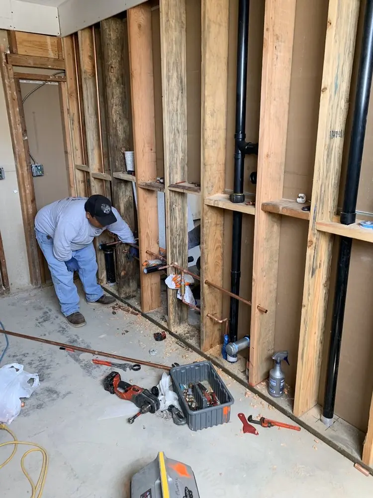 Commercial rough-in plumbing for Trenchless Sewer Repair in Oak Park